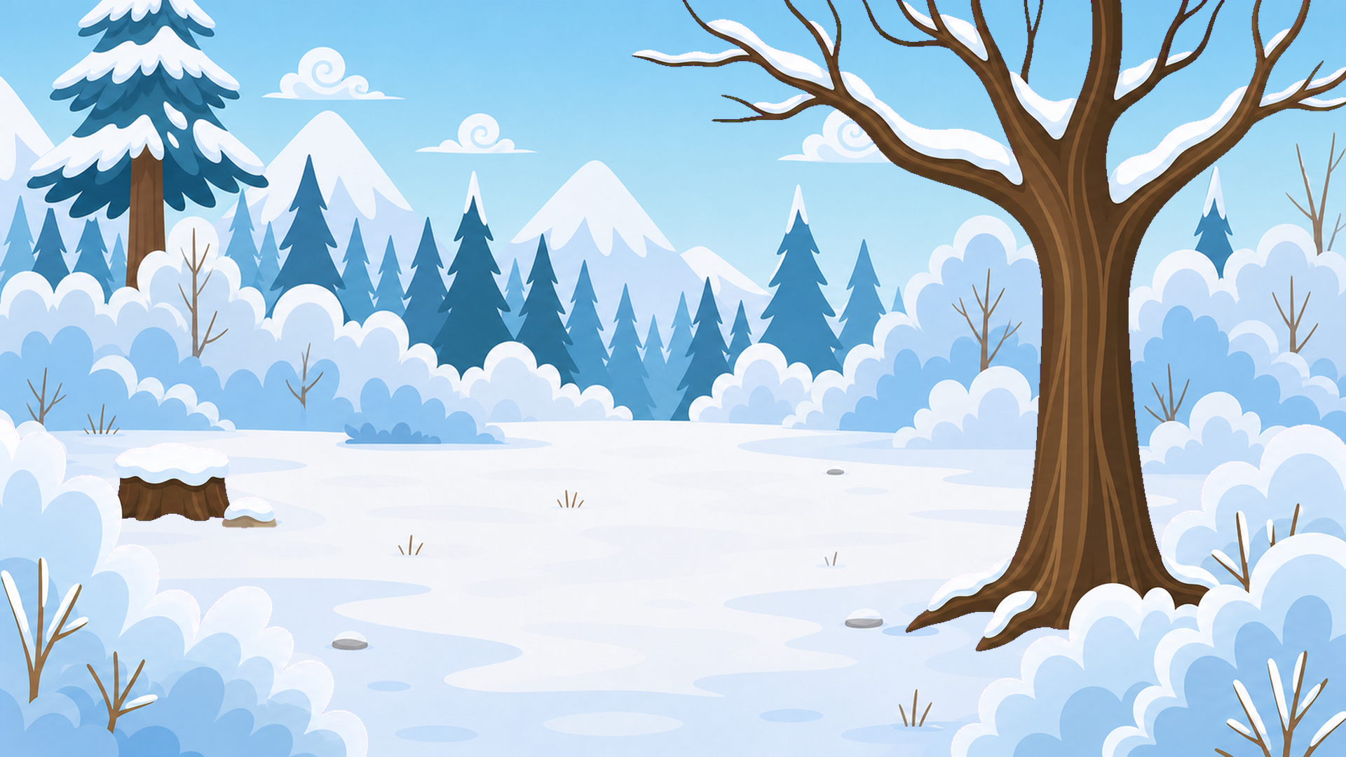 Forêt en hiver