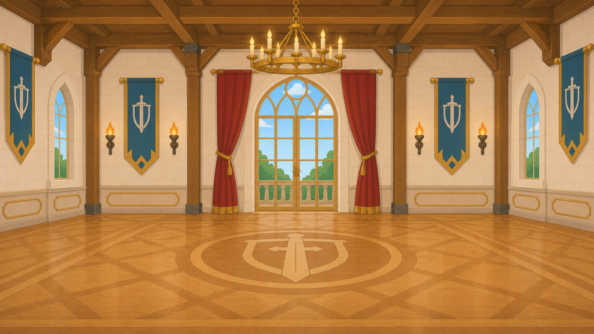 Salle de danse du château