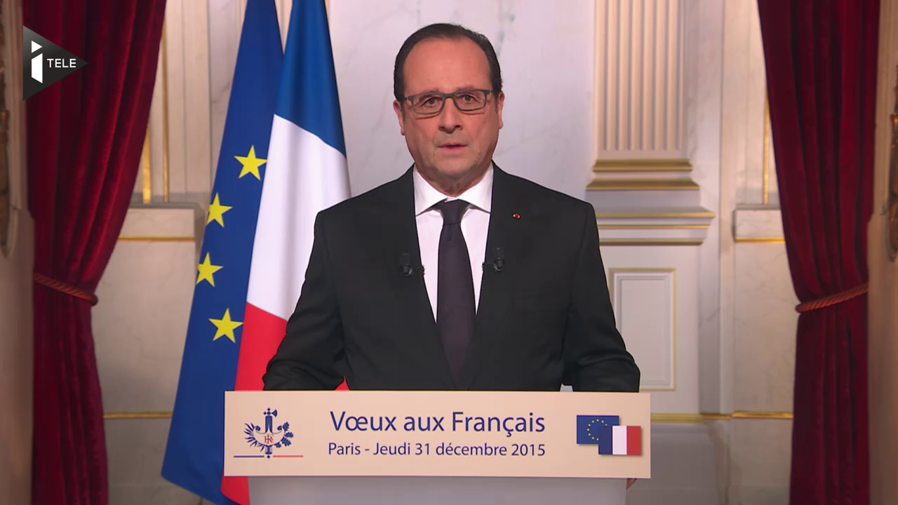 François Hollande, vœux aux Français 2015