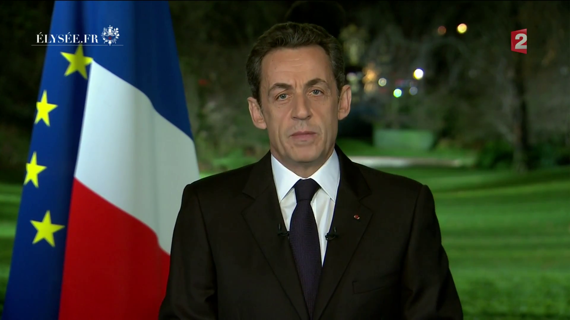 Nicolas Sarkozy, vœux télévisés