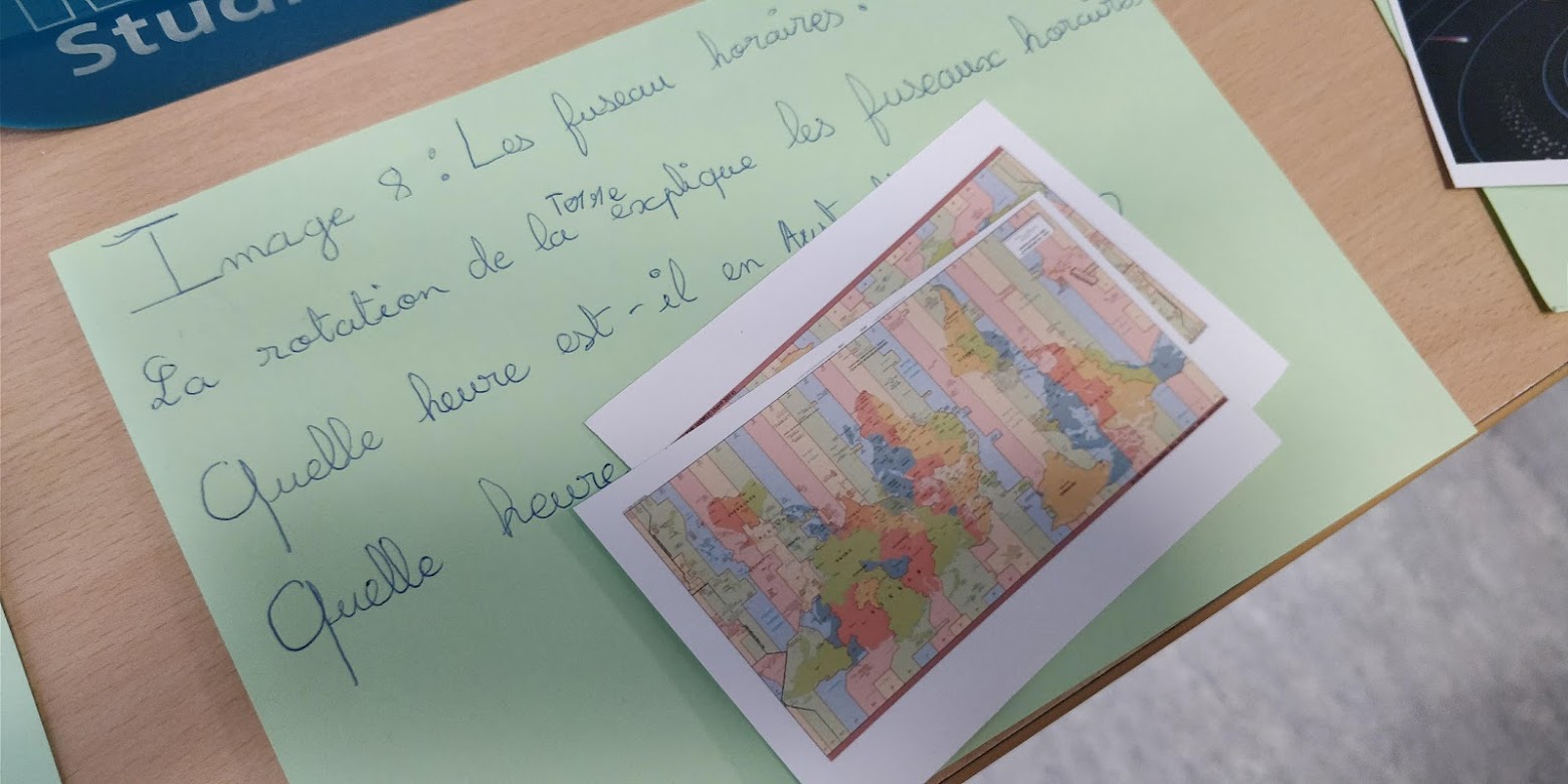 Mode Exposé : un exposé préparé en cartes